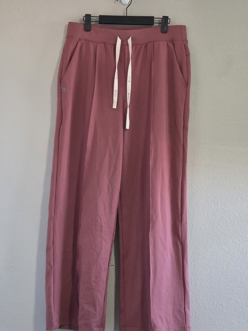 NWT FIGS Salina High-Rise FORMx Wide-Leg Scrub Pants Sienna Large - Picture 2 of 6
